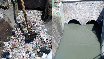 Ecatepec, Jaltenco y Tultitlán continúan la limpieza del Dren Cartagena