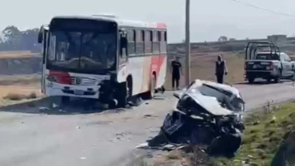 Almoloya de Juárez: Choque en la Toluca-Ixtlahuaca deja una persona sin vida