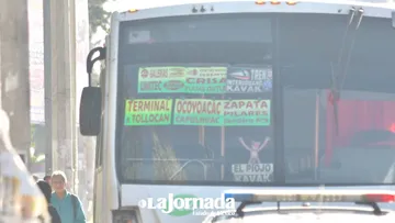 Abuelito pierde la vida en unidad de transporte público en paseo Tollocan