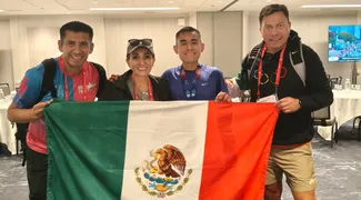 Jorge Luis Cruz rompe récord nacional de maratón en Chicago