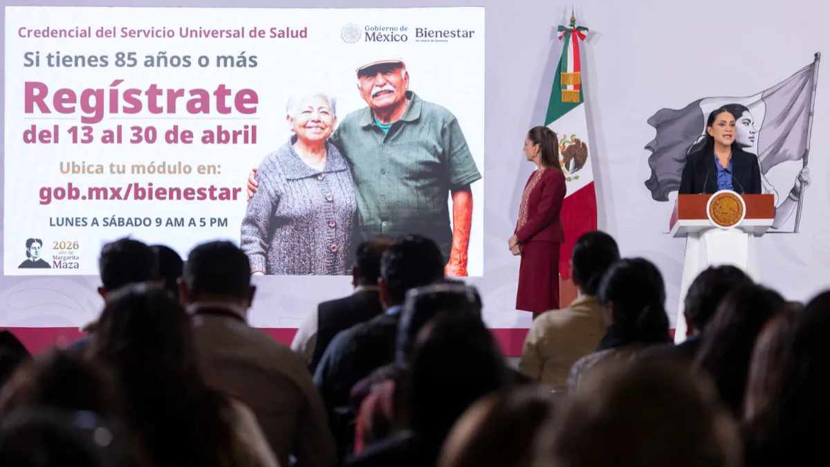 El Gobierno de México inicia la credencialización para el servicio universal de salud, un sistema que permitirá atención médica en cualquier institución pública.