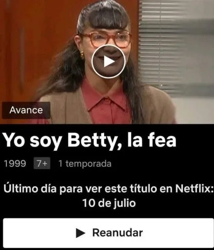 ¡Ay, Marce! Se nos va ‘Yo soy Betty, la Fea’ de Netflix