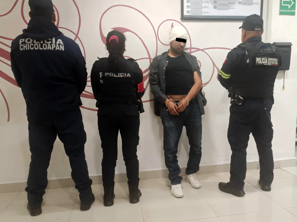 Se detuvo a Raúl “N”, de 47 años, quien tras ser informado de sus derechos fue trasladado a la Agencia del Ministerio Público.