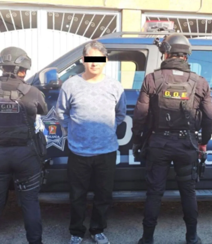 Caen seis sujetos presuntos ladrones de cable, vehículos y comercios en Toluca