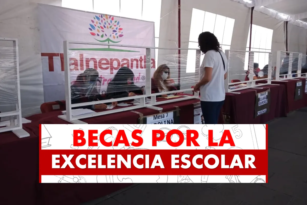 Foto de los resultados de las becas de Tlalnepantla.