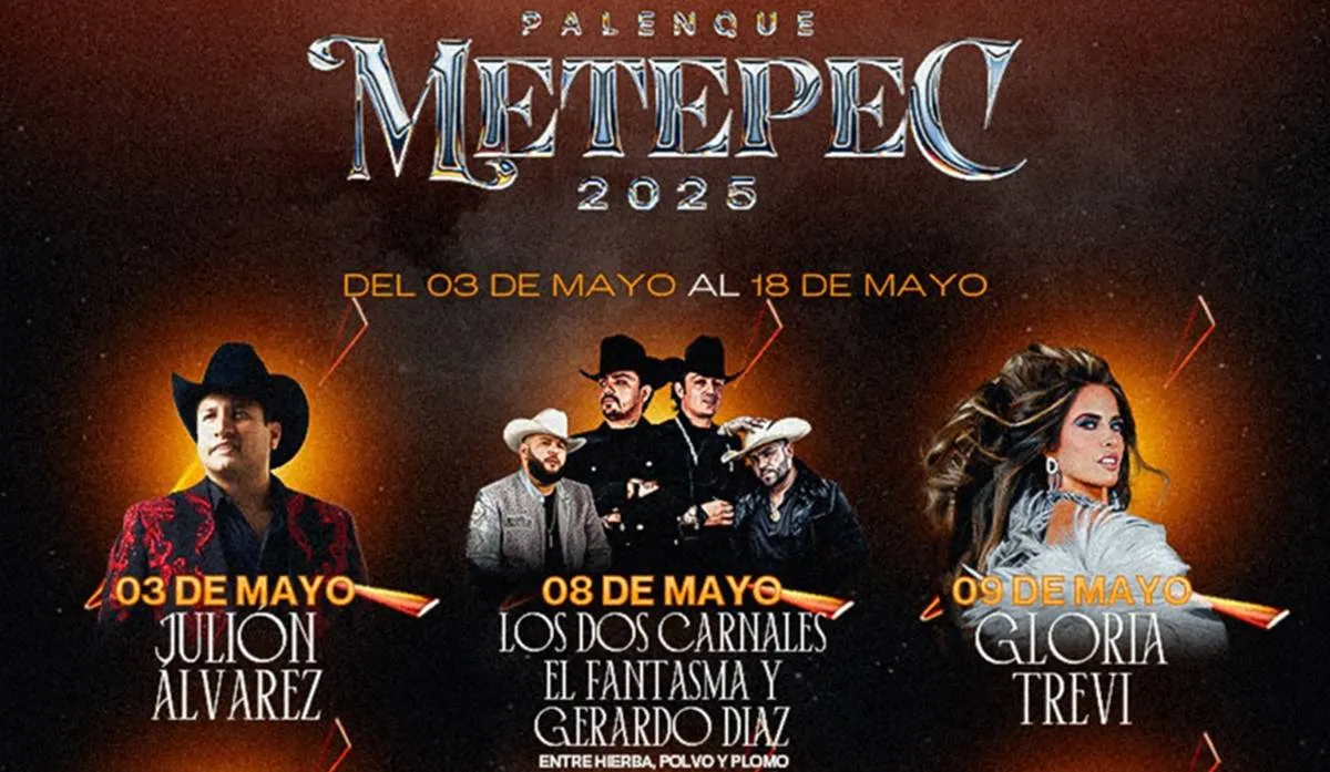 Boletos para Palenque Metepec 2025