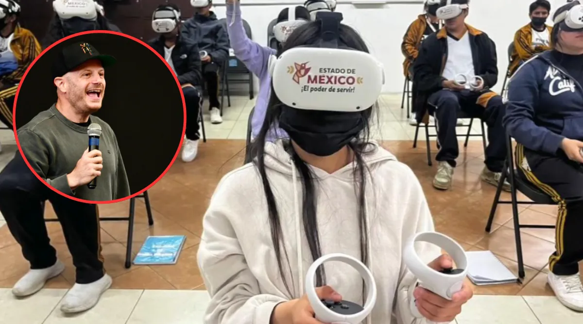 Facundo apoya a alejarse a 12 mil jóvenes de las drogas con Realidad Virtual en Edomex