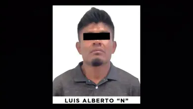 Luis Alberto “N” fue detenido e ingresado a un penal de la región, donde quedó a disposición de la autoridad judicial.