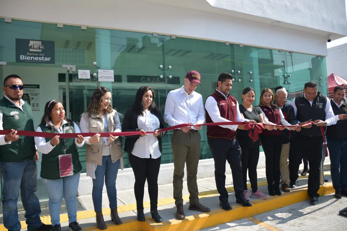 Nezahualcóyotl: Abre tercer banco del bienestar