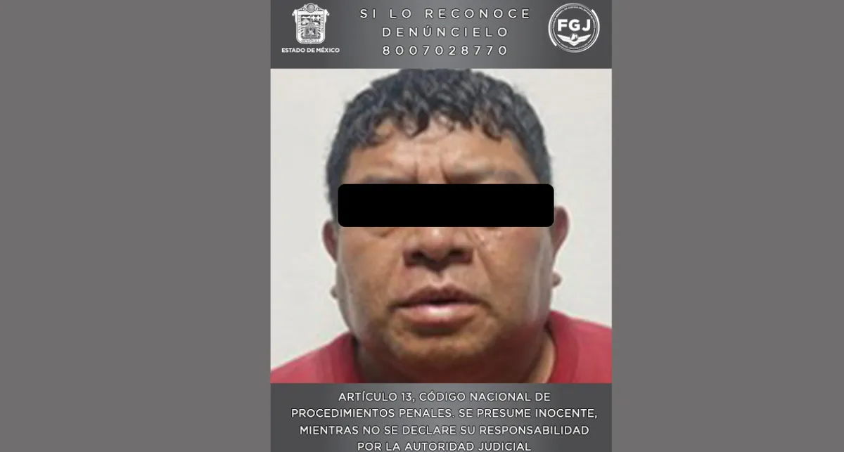 Naucalpan: Detienen en Michoacán a sujeto, vinculado a delitos de secuestro