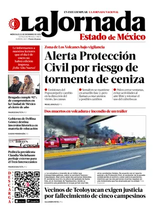 La Jornada Edomex | 31 de diciembre de 2025