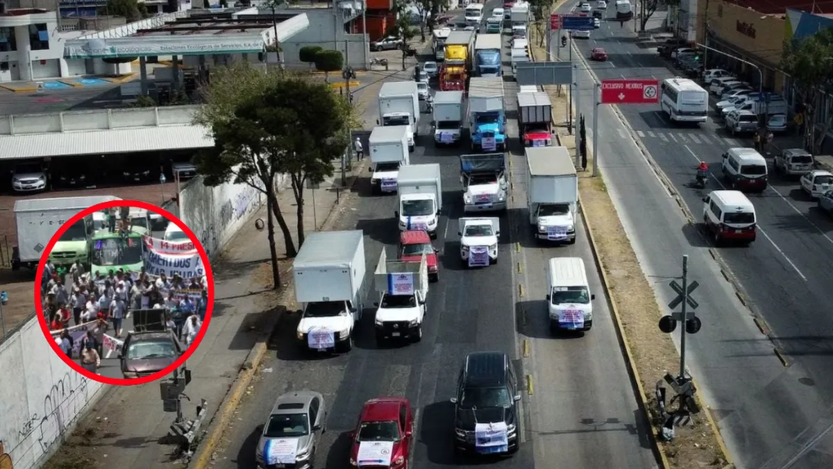 ¡Anticipa tus tiempos! Comerciantes y transportistas del Edomex marcharán hacia Palacio Nacional