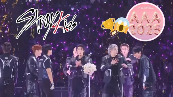 Stray Kids se lleva un buen susto y 8 premios en los Asia Aartist Awards 2025