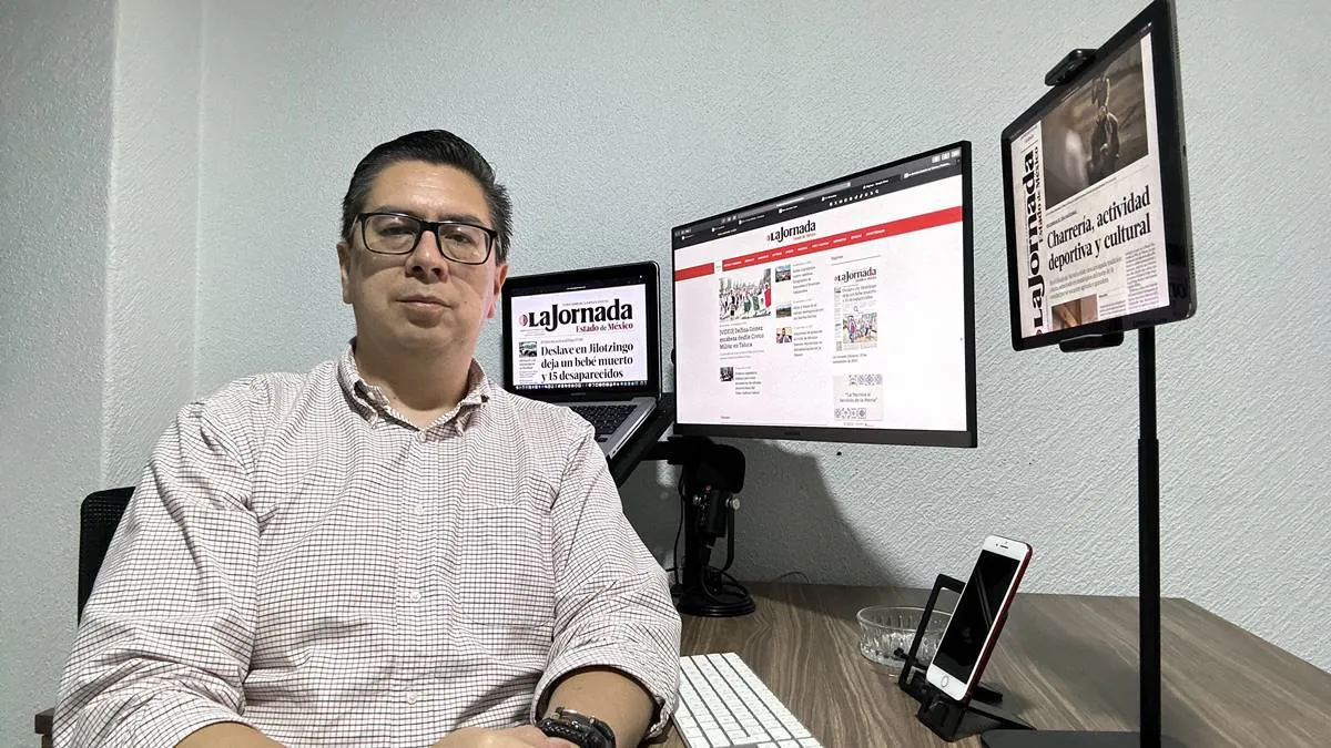 Israel Martínez, nuevo director de La Jornada Estado de México