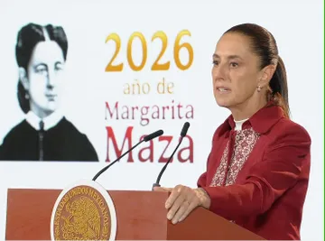 Reconoce Claudia Sheinbaum baja en percepción de inseguridad en Naucalpan; cae casi 10 puntos en la ENSU