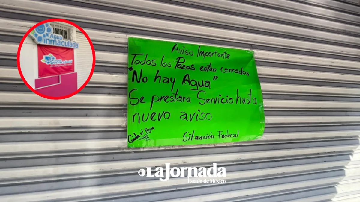 Hospitales y comercios del Valle de Toluca, entre los más afectados por falta de pipas