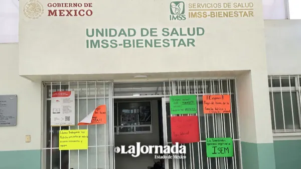 Ciudadanos exigen atender exigencias de trabajadores de la salud en el Edomex