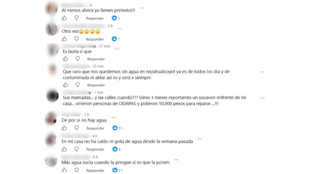 Fuga de agua en Neza afectará el suministro otra vez