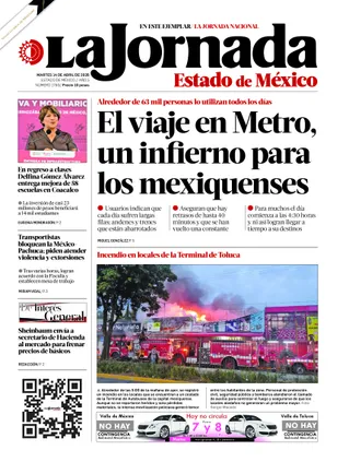 La Jornada Edomex | 14 de abril de 2026