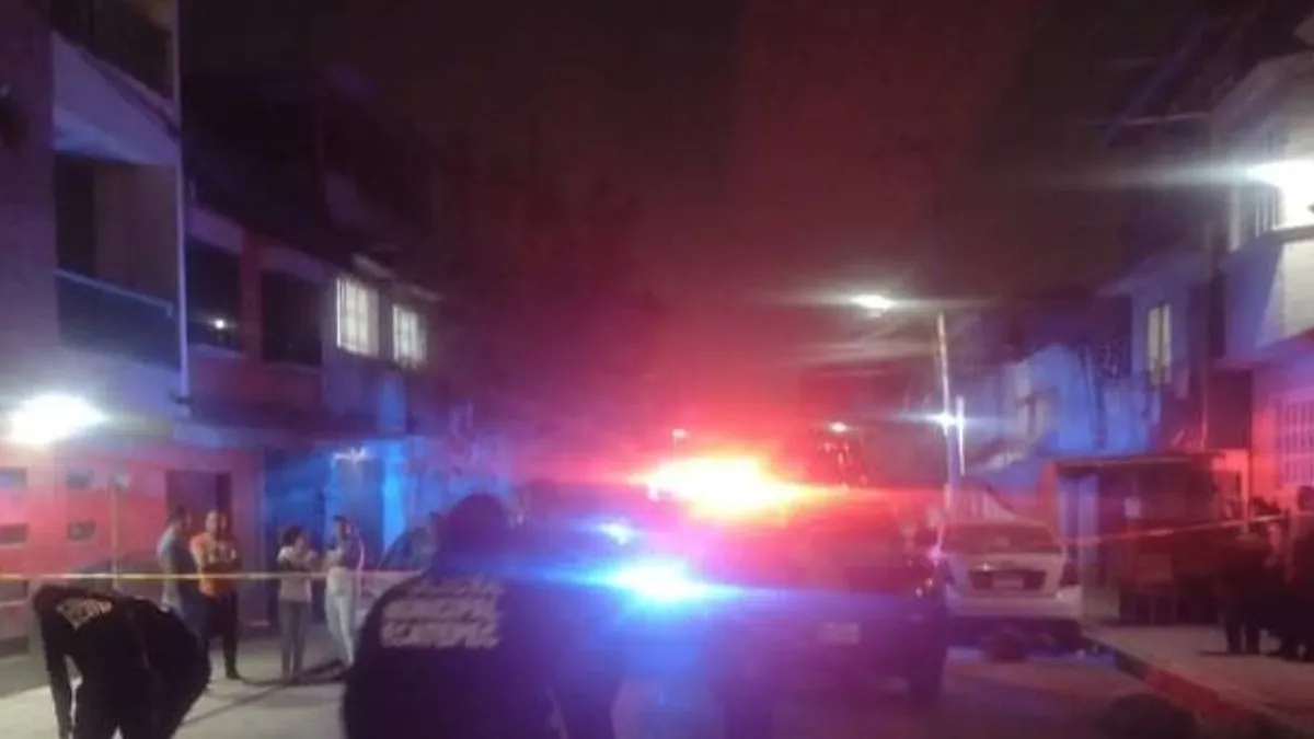 Pareja fue asesinada a balazos en calles de Ecatepec