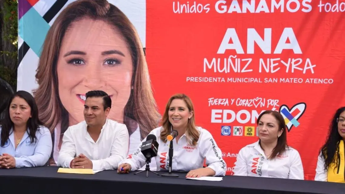 San Mateo Atenco: Ana Muñiz lista para debatir
