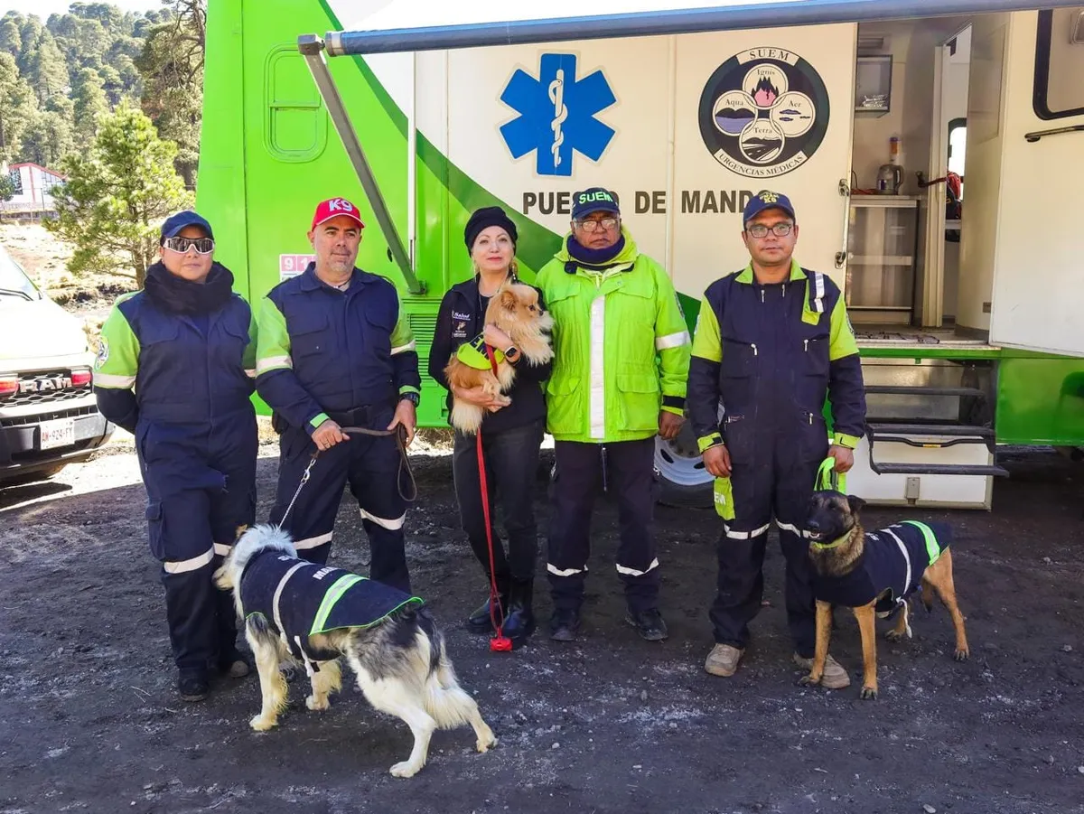 Supervisan emergencias en el Nevado de Toluca