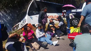 Fallece pasajero tras accidente de autobús en la México-Cuautla