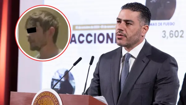 Esto dijo García Harfuch sobre el detenido y su presunta conexión con la CIA.