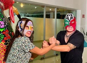 Princesa Malak, la luchadora adolescente nezatlense que vuela desde la tercera cuerda