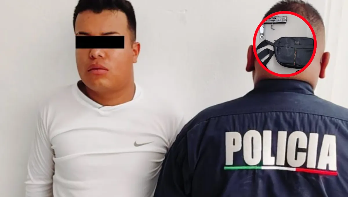 Joven armado es detenido tras denuncia de robo en Ecatepec