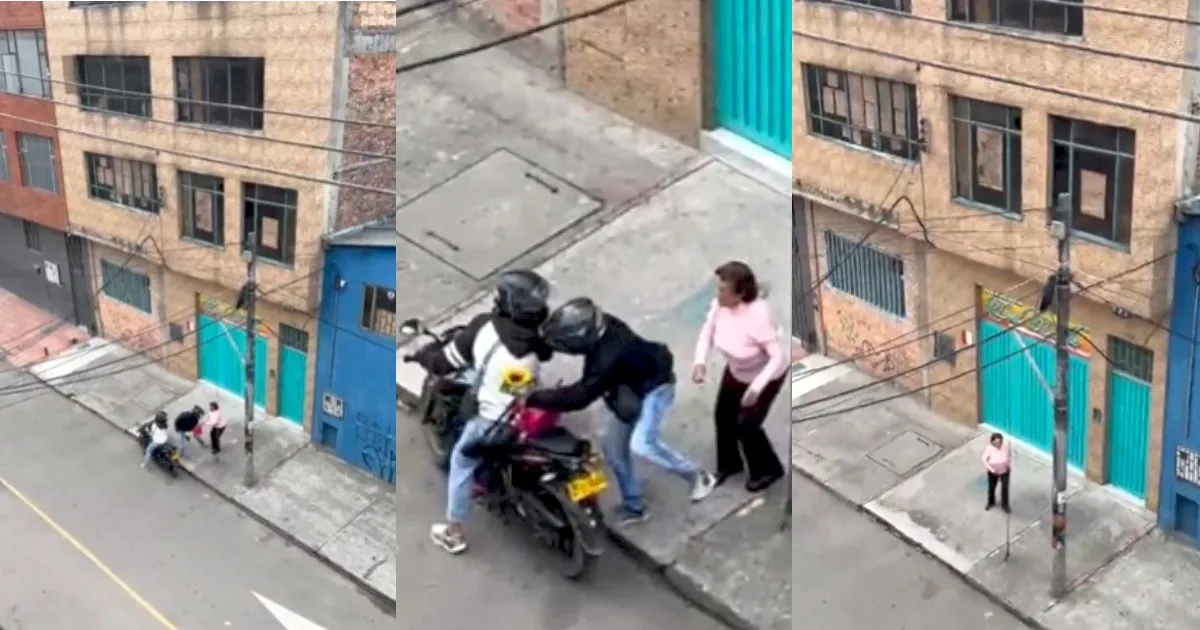 VIDEO: Hasta el ramo de flores, le arrebatan a mujer en asalto en pleno Día de las Madres