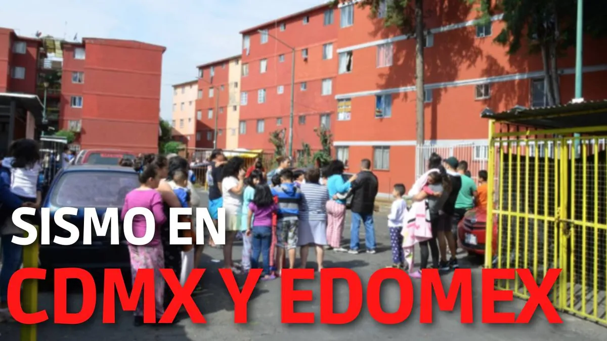 Así se sintió el SISMO en CDMX y EDOMEX