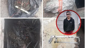 En Ecatepec detienen a sujeto por presunto robo de cable telefónico