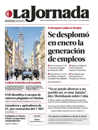 La Jornada Nacional | 10 de febrero de 2026