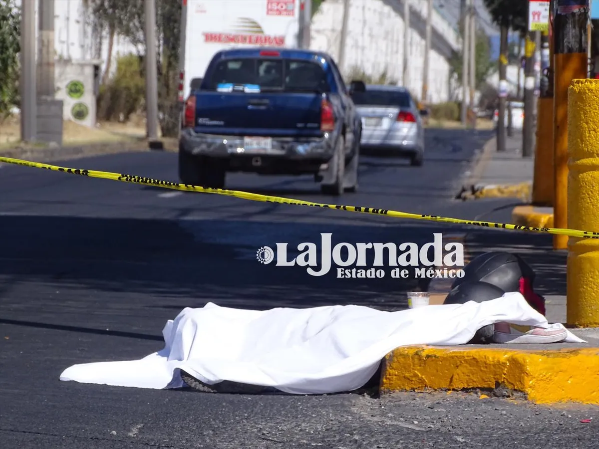 Muere Biker en zona de Aeropuerto de Toluca