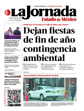 La Jornada Edomex | 02 de enero de 2026