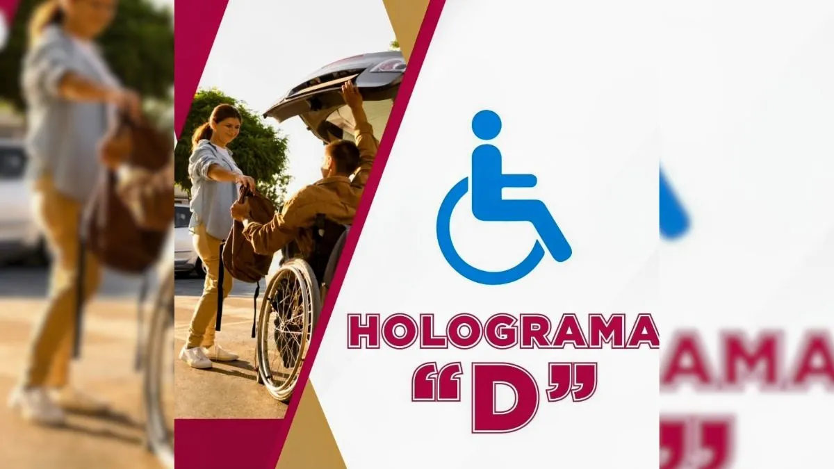 Holograma D para discapacitados, ¿cómo tramitarlos en Edomex?