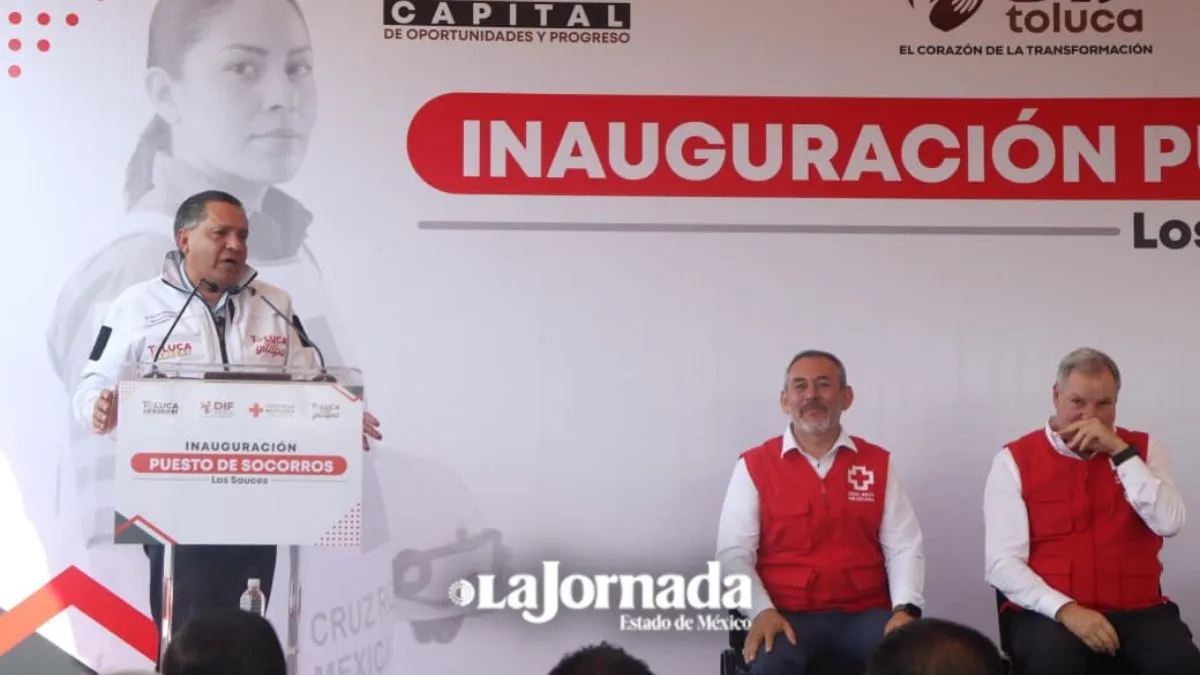 Cruz Roja inaugura Puesto de Socorro en Los Sauces