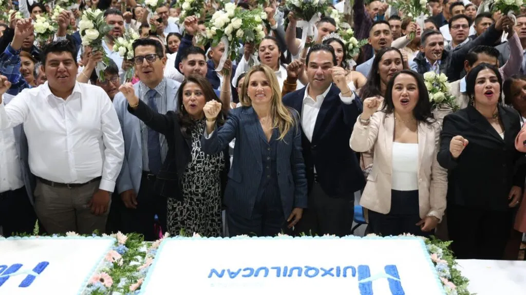 Celebran más de 250 parejas de Huixquilucan el amor en las “Bodas 2026”
