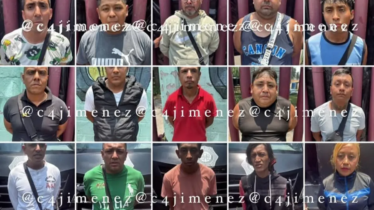 Desarticulan a “Los 300”, presunta célula de extorsionadores en la Gustavo A. Madero