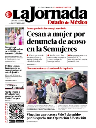 La Jornada Edomex | 28 de julio de 2025