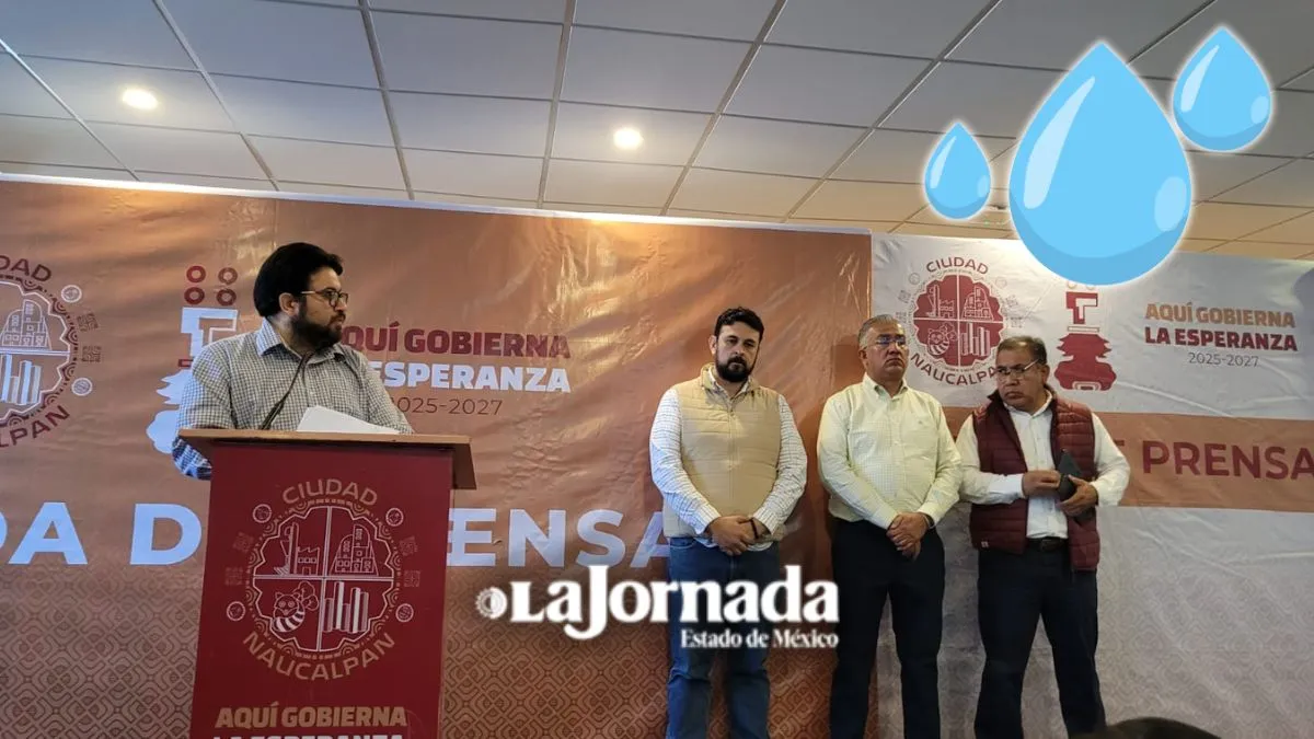 Isaac Montoya niega “huachicol de agua” y refuerza estrategia hídrica en Naucalpan