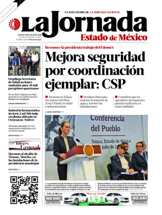 La Jornada Edomex | 23 de julio de 2026