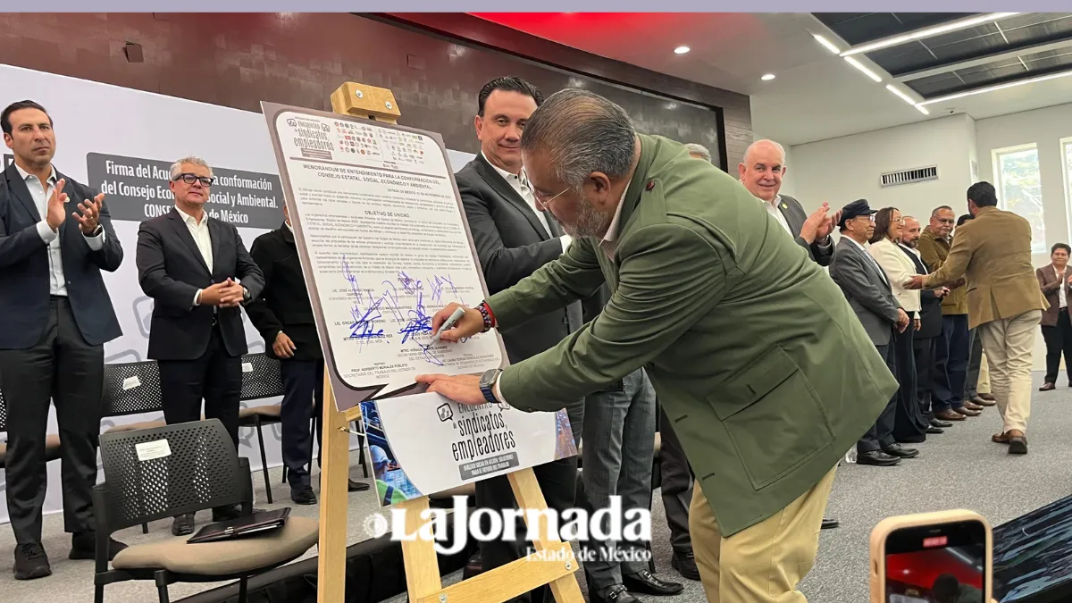 Consejo Económico Social y Ambiental es creado en Edomex