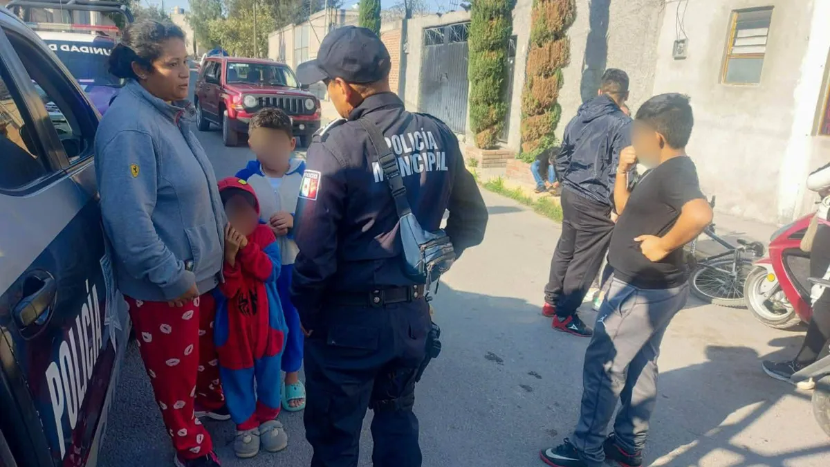 Menores son localizados y regresan a casa en Chiautla.