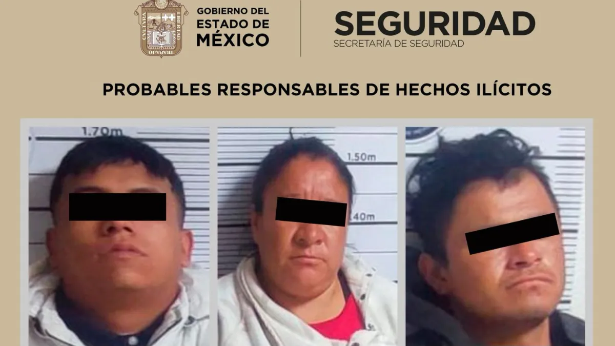Secretaría De Seguridad del Edomex detiene a posibles responsables de delitos contra la salud