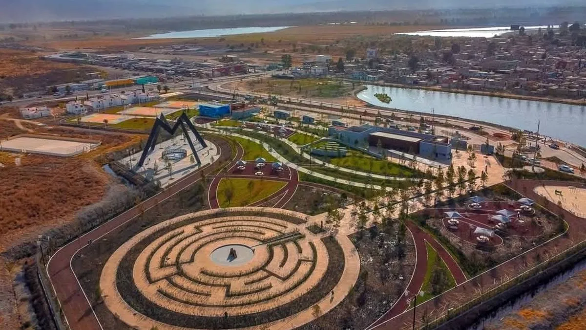 Cerrado y semiabandonado Parque de la Ciencia en Valle de Chalco