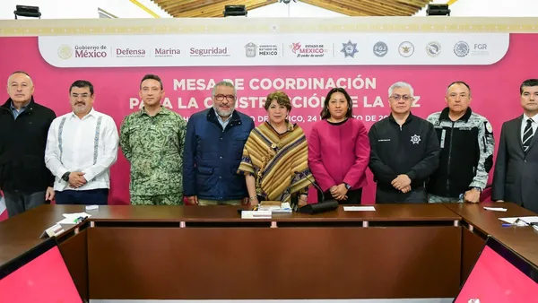 Delfina Gómez Álvarez coordina encuentro de la “Estrategia Operativa Oriente”