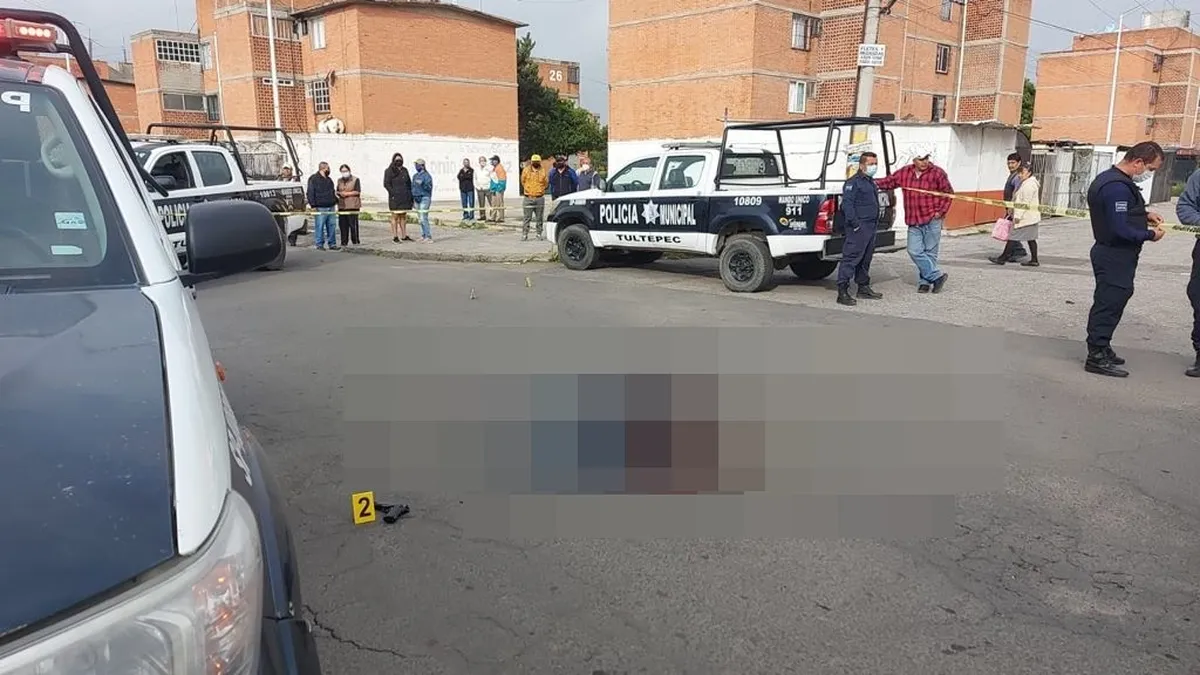 Video: Policía abate a ladrón en Tultepec
