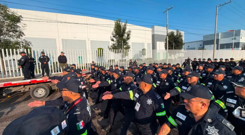 Cuautitlán Izcalli inicia ensayos policiacos para el desfile del 16 de septiembre